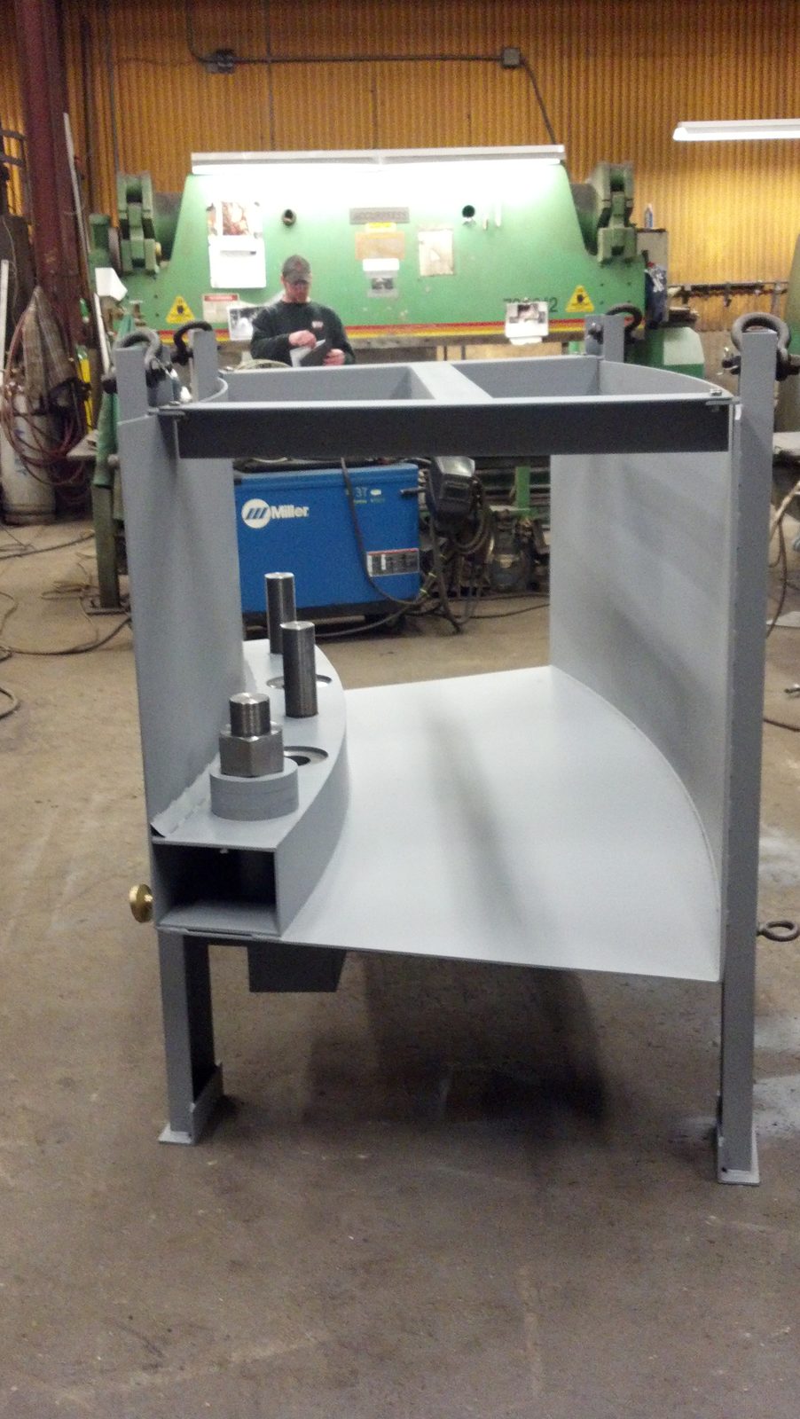 Commercial sandblasting and painting